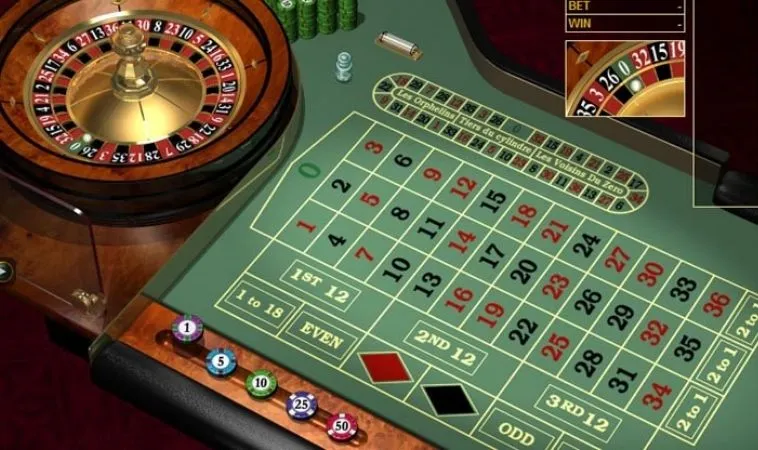 Bàn cược Roulette Nhà Cái EE88