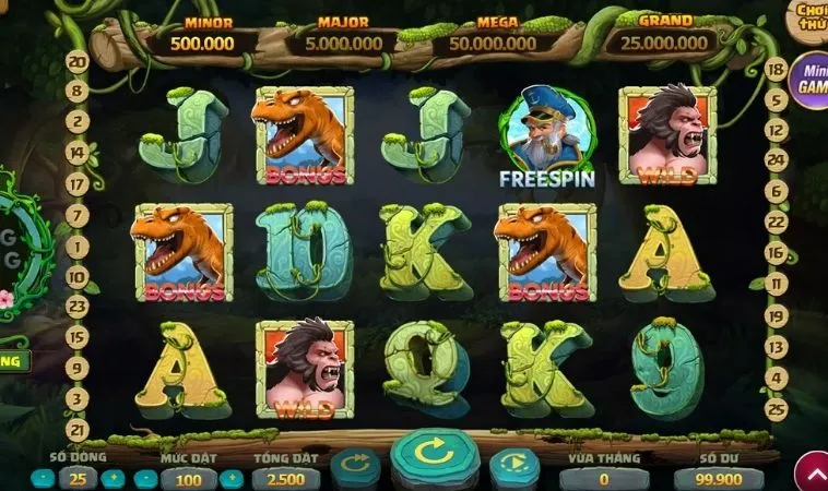Trò Chơi Nổ Hũ Rừng Xanh Tại EE88: Khám Phá Thế Giới Hình Ảnh Mê Hoặc 2 Cách chơi game Nổ Hũ Rừng Xanh tại EE88